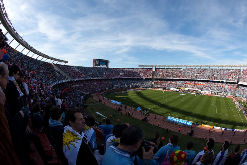 <p>Estadio Monumental Antonio Vespucio Liberti durante la final de la Copa América 2011</p>