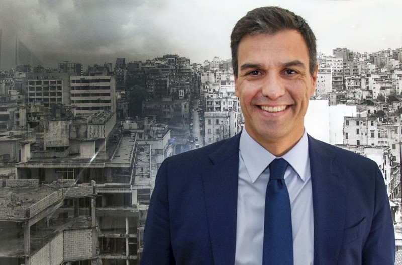 <p>Pedro Sánchez, candidato del PSOE a la presidencia del Gobierno.</p>