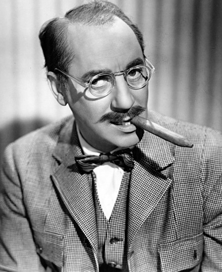 <p>Groucho Marx.</p>
