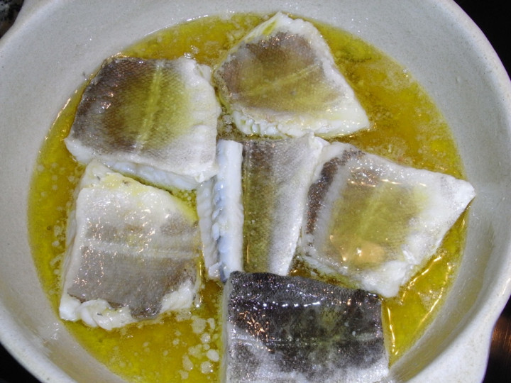 <p>Bacalao al pil pil.</p>