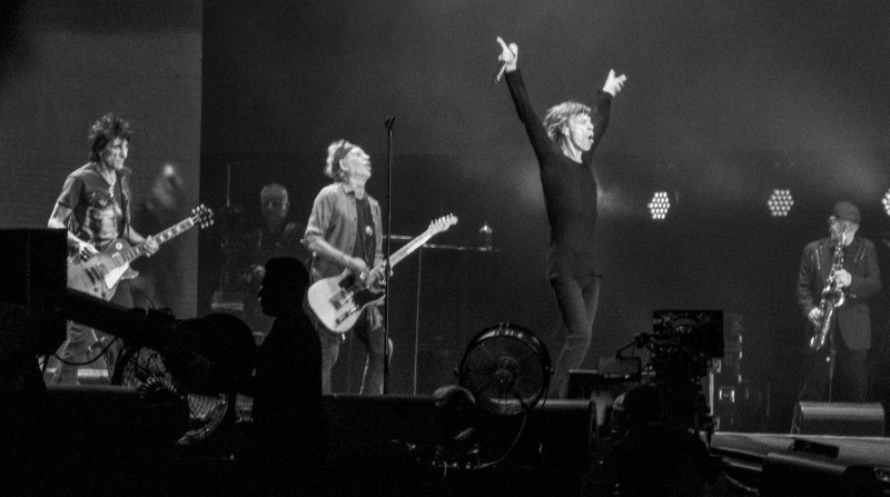 <p>The Rolling Stones en un concierto en Hyde Park, Londres, en 2013</p>