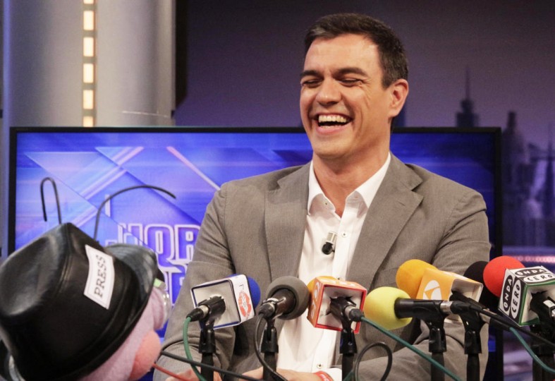 <p>Fotograma del paso de Pedro Sánchez por <em>El hormiguero</em>.</p>