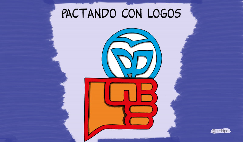 <p>Pactando con logos</p>