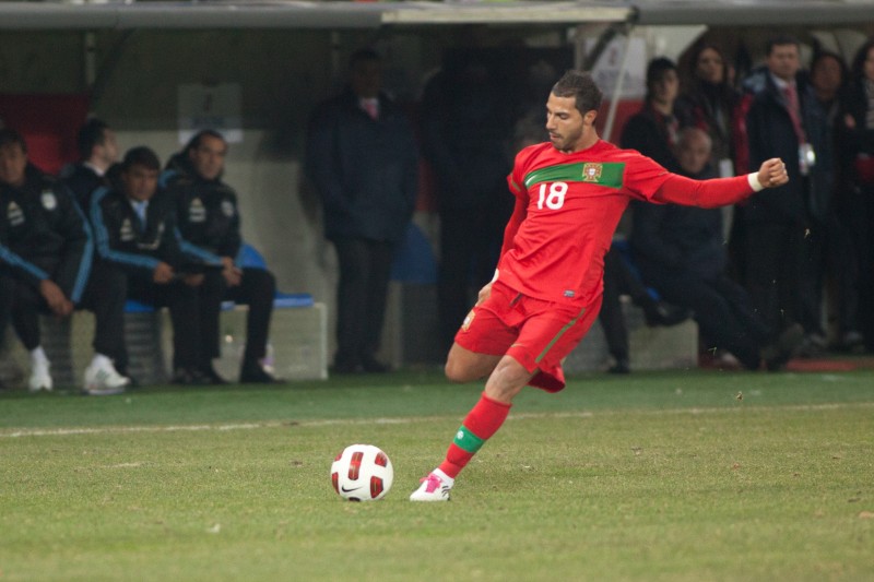 <p>Ricardo Quaresma con la camiseta de la Seleçao.</p>