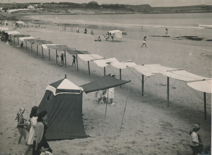 <p>Playa de El Sardinero, en Santander.</p>