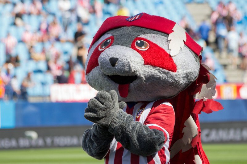 <p>'Indi', la mascota del Atlético de Madrid</p>