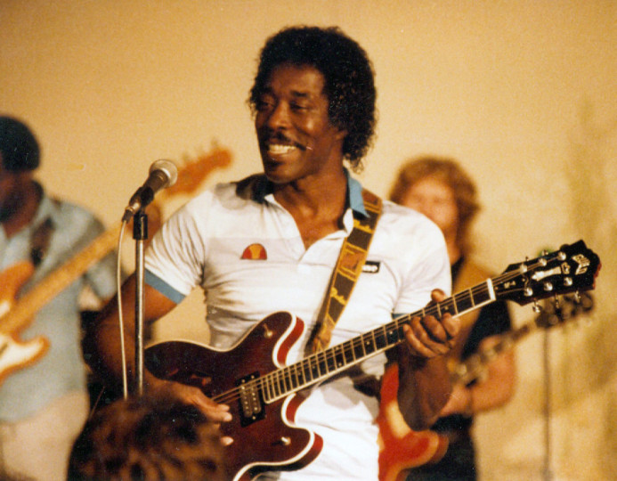 <p>Buddy Guy, en Urbana, Illinois, en 1983.</p>