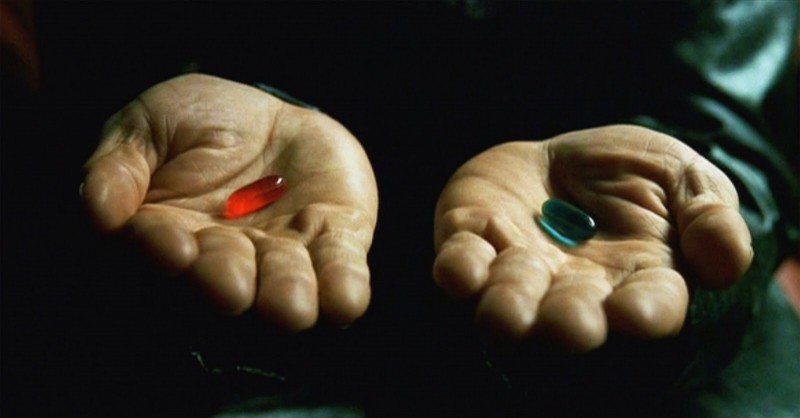 <p><strong><em>The Matrix</em></strong>, Lana y Lilly Wachowski, 1999</p>
