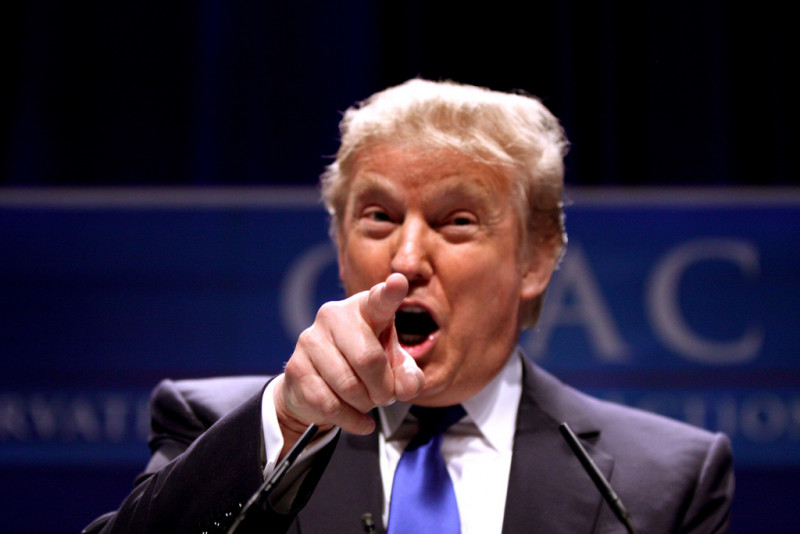 <p>Donald Trump, durante una conferencia en Washington DC.</p>