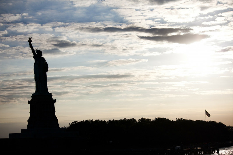 <p>Estatua de la libertad, en Nueva York.</p>