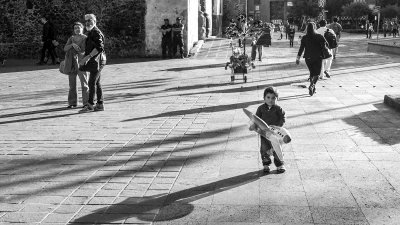 <p>Una tarde en las calles de Coyoacán, Ciudad de México.</p>