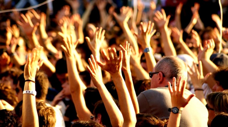 <p>Manifestación convocada por uno de los aniversarios del 15M.</p>