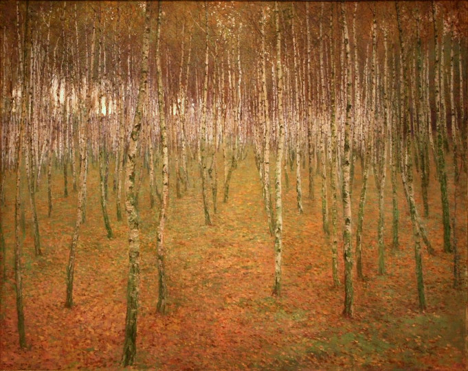 <p>Birch Mood, de Antonín Slavíček.</p>