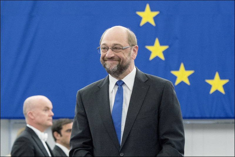 <p>Martin Schulz, en su despedida como presidente del Parlamento Europeo el pasado 14 de diciembre.</p>