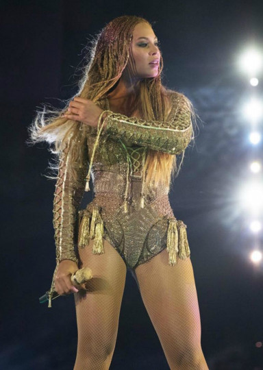 <p>Una imagen de Instagram de Beyoncé.</p>