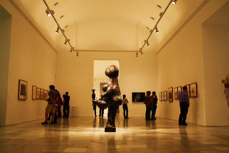 <p>Una de las galerias del Museo Reina Sofia, Madrid.</p>