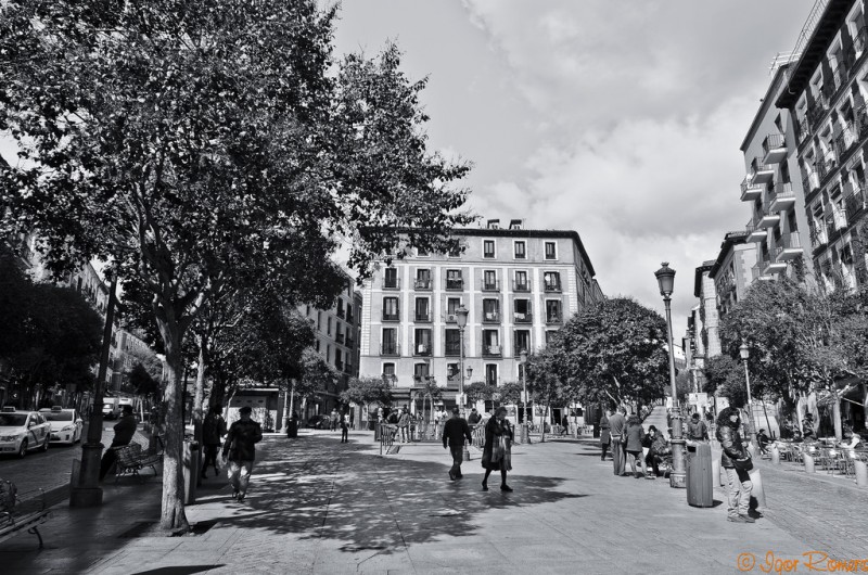 <p>Plaza de Lavapiés (Madrid)</p>