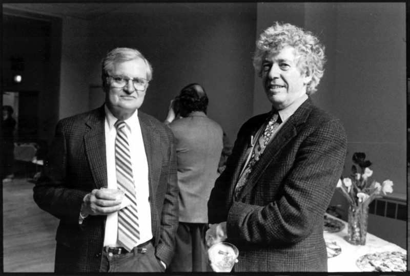 <p>John Ashbery y Kenneth Koch. </p>