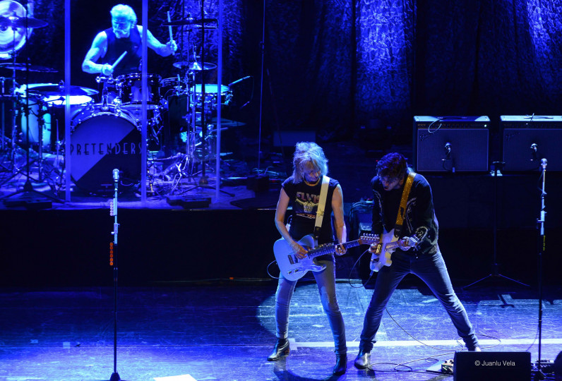 <p>La actuación de The Pretenders en el Teatro Real de Madrid.</p>