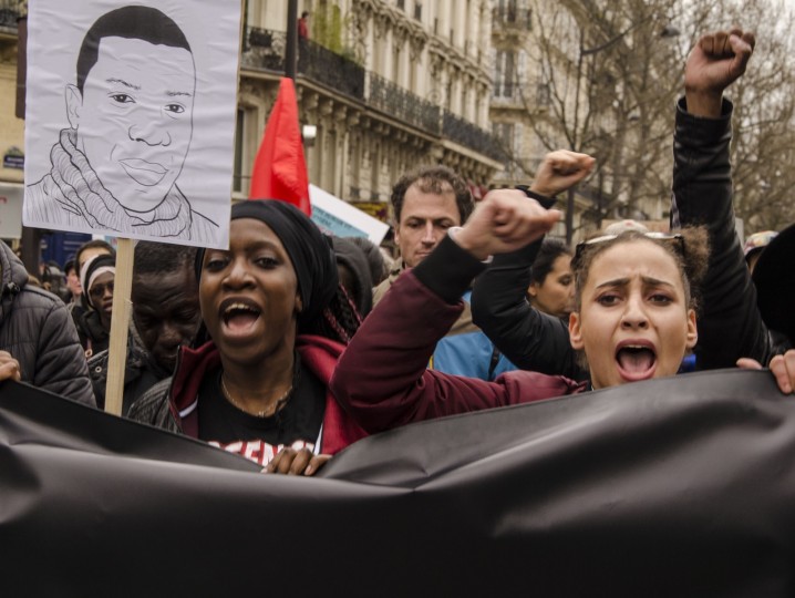 <p>Marcha por la Dignidad y la Justicia, en marzo de 2017, en París. </p>