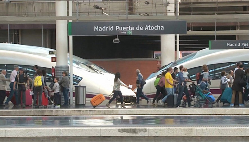 <p>Estación Puerta de Atocha, en Madrid.</p>