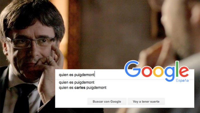 <p>Puigdemont, durante la entrevista con Jordi Évole en Salvados. </p>