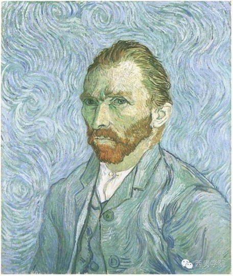 <p>Autorretrato de Vincent Van Gogh</p>