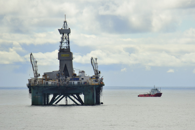 <p>Plataforma petrolífera en las costas de Groenlandia</p>