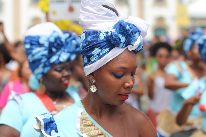 <p>Marcha por Marielle Franco en la Asamblea Nacional de Mujeres (Salvador, Brasil)</p>