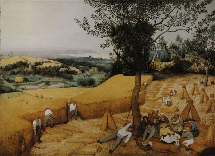 <p><em>La Cosecha</em>, de Pieter Brueghel el Viejo. </p>