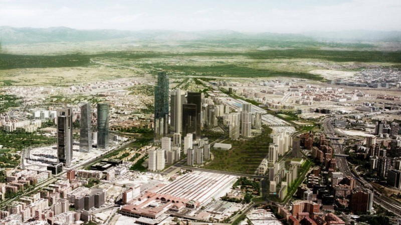 <p>Plan de desarrollo de Madrid Nuevo Norte.</p>