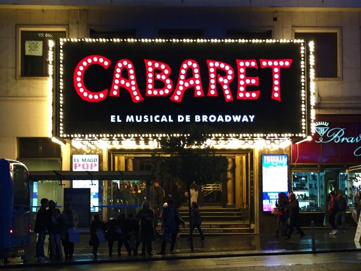 <p>Cabaret, en el Teatro Rialto de Madrid.</p>