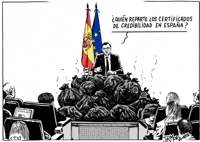 <p>El J.R. Mora de hoy: Los certificados de credibilidad de Rajoy (26/05/2018)</p>