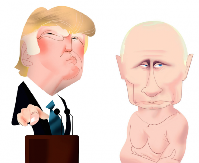 <p>Trump y Putin. </p>