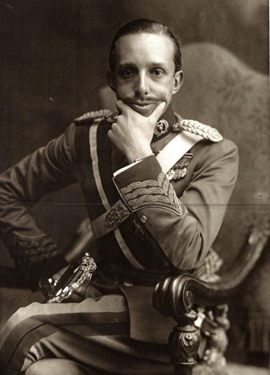 <p>Retrato del rey Alfonso XIII.</p>
