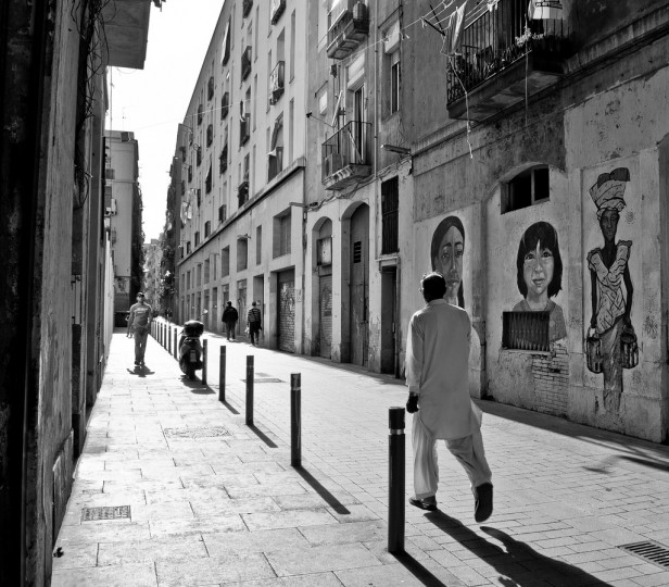 <p>Una calle del Raval.</p>