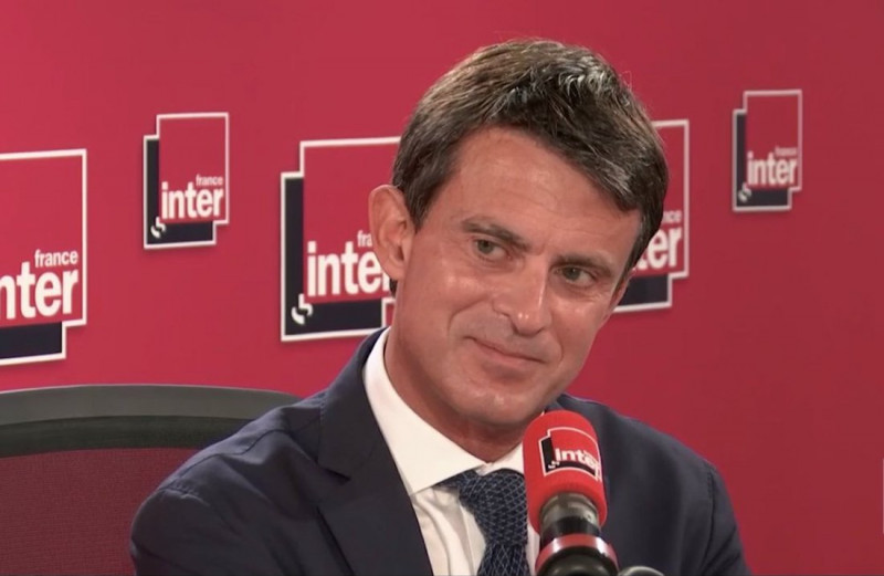 <p>Manuel Valls en le79Inter.</p>