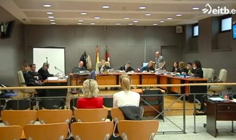 <p>Una imagen de la sala durante el juicio del 'caso Cabacas'</p>