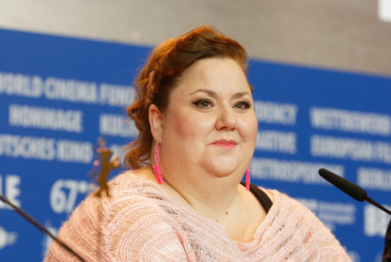 <p>Itziar Castro durante la presentación de la película <em>Pieles</em> (2017) en la Berlinale.</p>