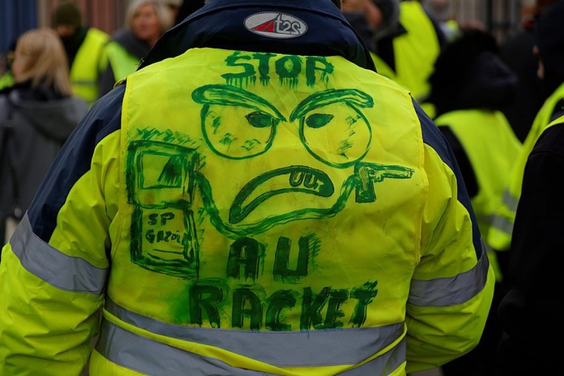 <p>Manifestación de los chalecos amarillos en Belfort, el pasado día 1 de diciembre.</p>