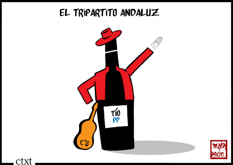 <p>El tripartito andaluz</p>