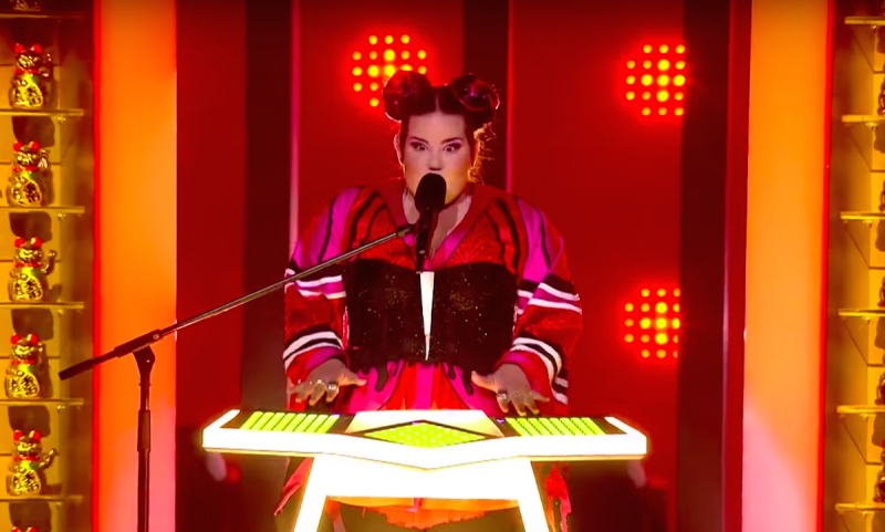 <p>La cantante israelí Netta Barzilai, ganadora de Eurovisión 2018.</p>