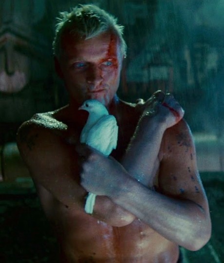 <p>Imagen del personaje de Rutger Hauer (Roy Batty) en Blade Runner (1982).</p>