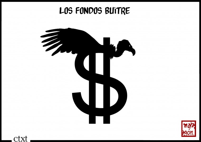 <p>Fondos buitre.</p>