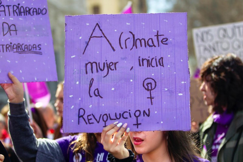 <p>Manifestación del 8M en Madrid. </p>