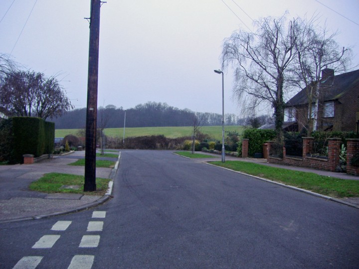 <p>Una calle de Brookmans Park.</p>