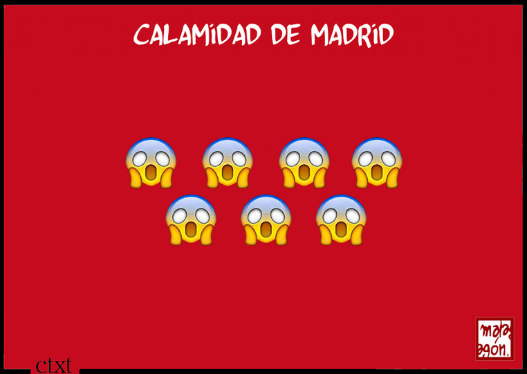 <p>Calamidad de Madrid. </p>