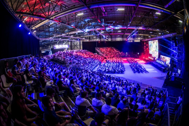 <p>Gamergy, evento de eSports en IFEMA (Madrid), 23 de junio de 2019.</p>