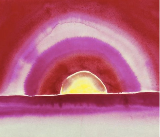 <p>'Amanecer' (1916) de Georgia O'Keeffe.</p>