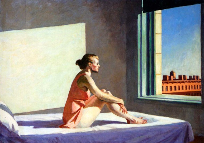 <p>'Morning Sun', de Edward Hopper (1952).</p>